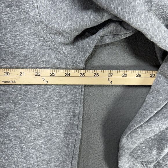 Triblend Sweats League 1/4 Zip Sweatshirt Mens XL Gray Cardinal Athleisure Sport - Picture 5 of 10